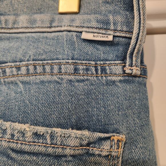 Mother Doozy high rise flare jeans in Horseback to Quarterback size 32 - Picture 6 of 11